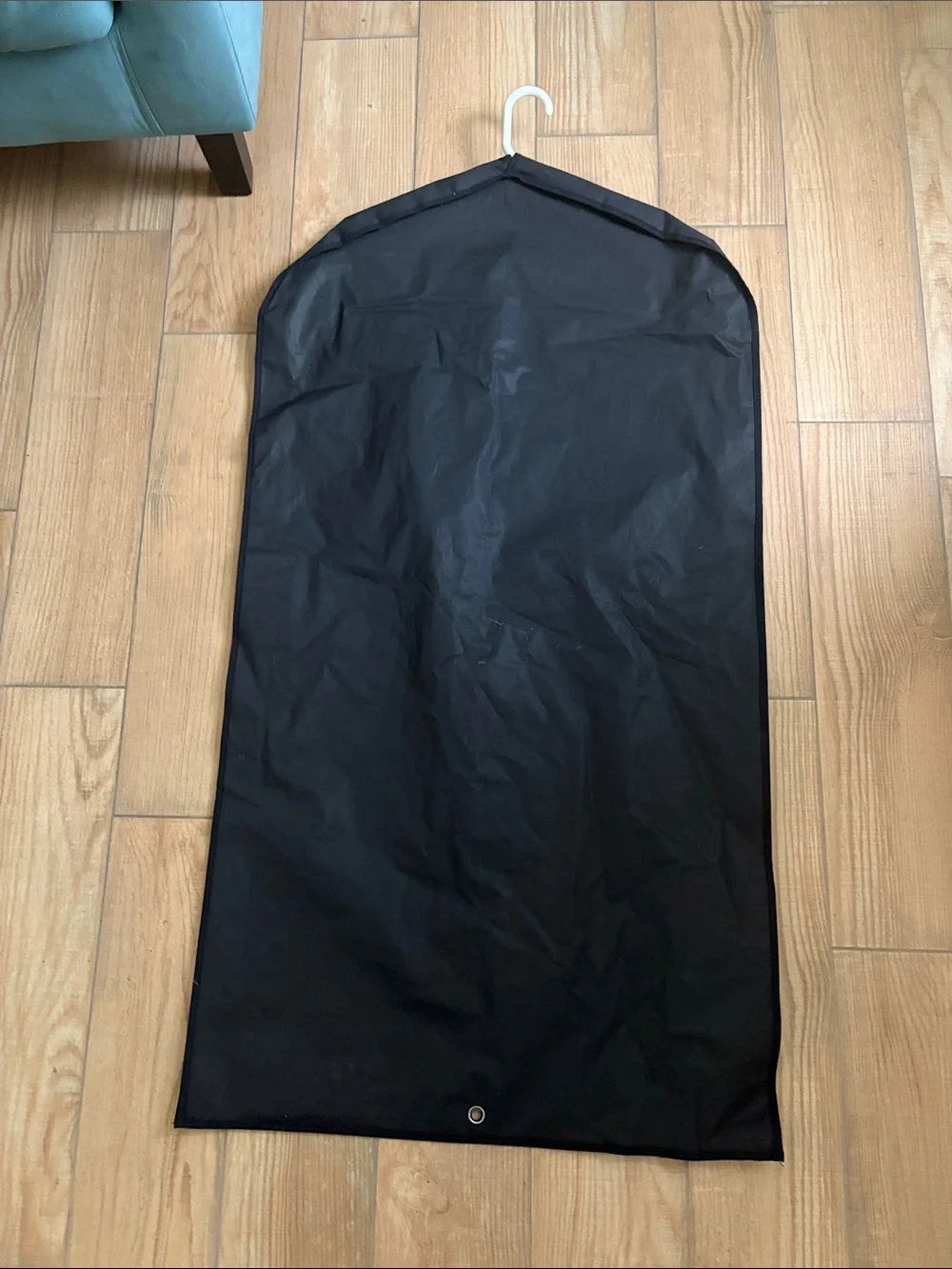 Dior Black Travel Garment Bag with Front Logo